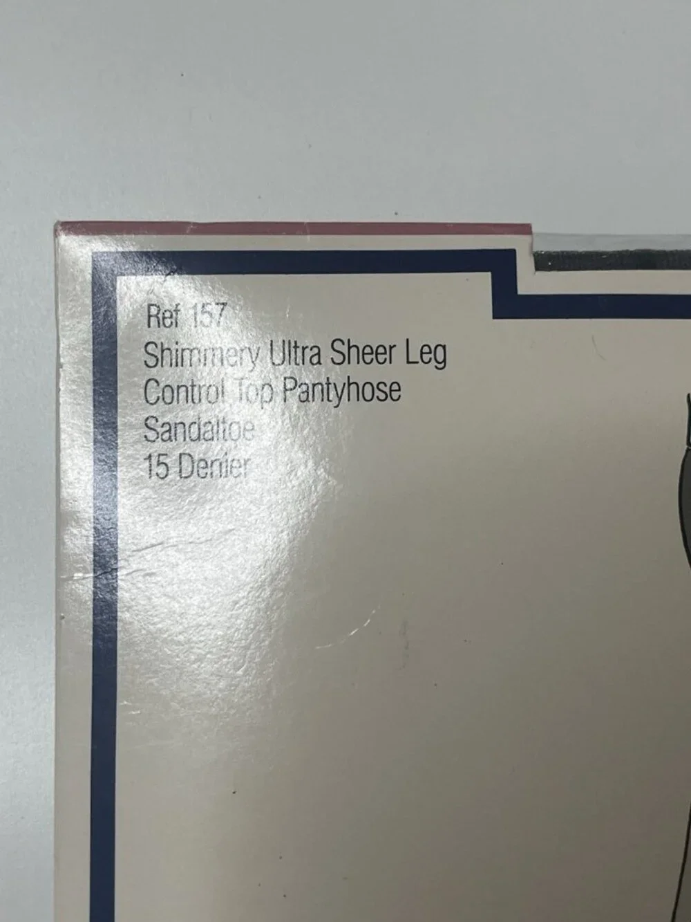 Vtg 1988 Givenchy Body Gleamers Control Top Pantyhose 15 Denier NOW Ref 157